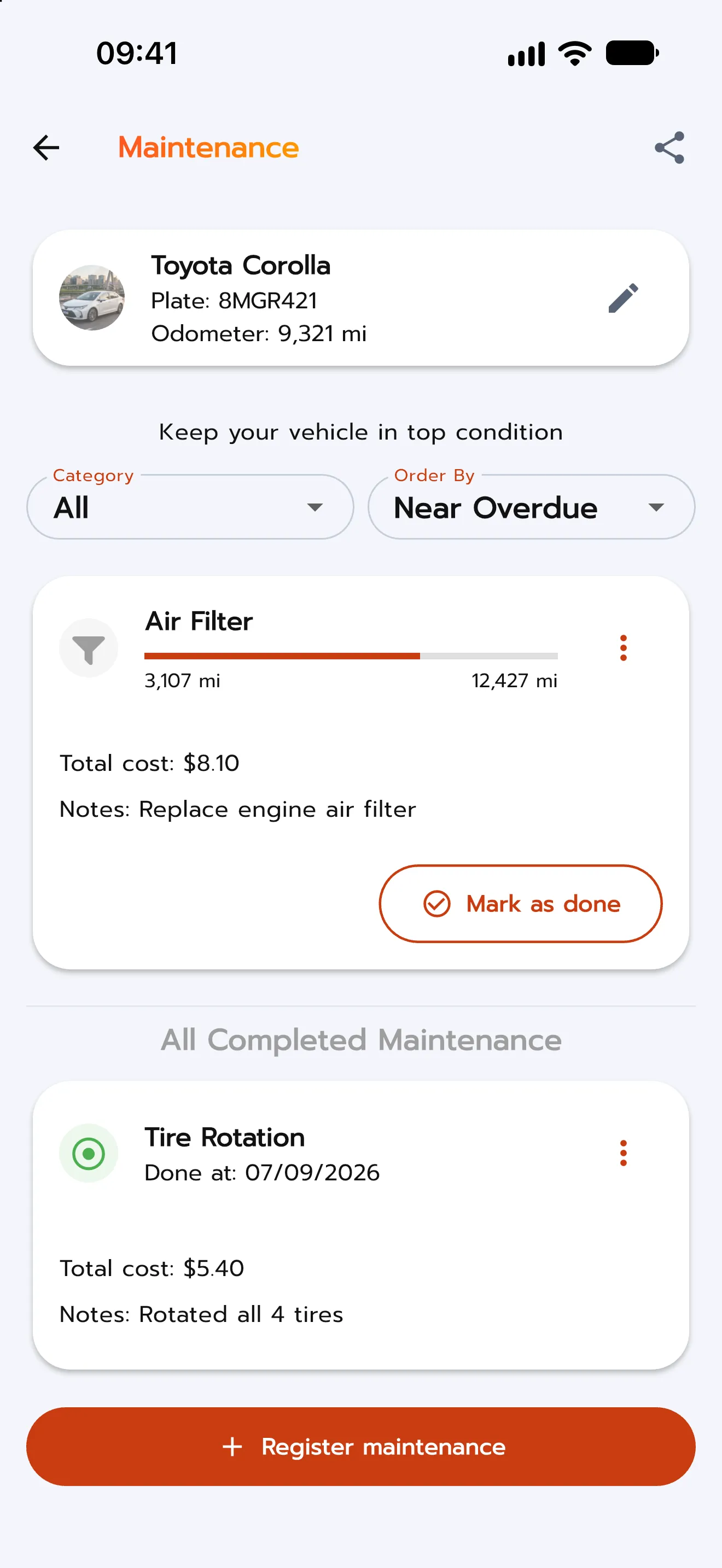 Maintenance