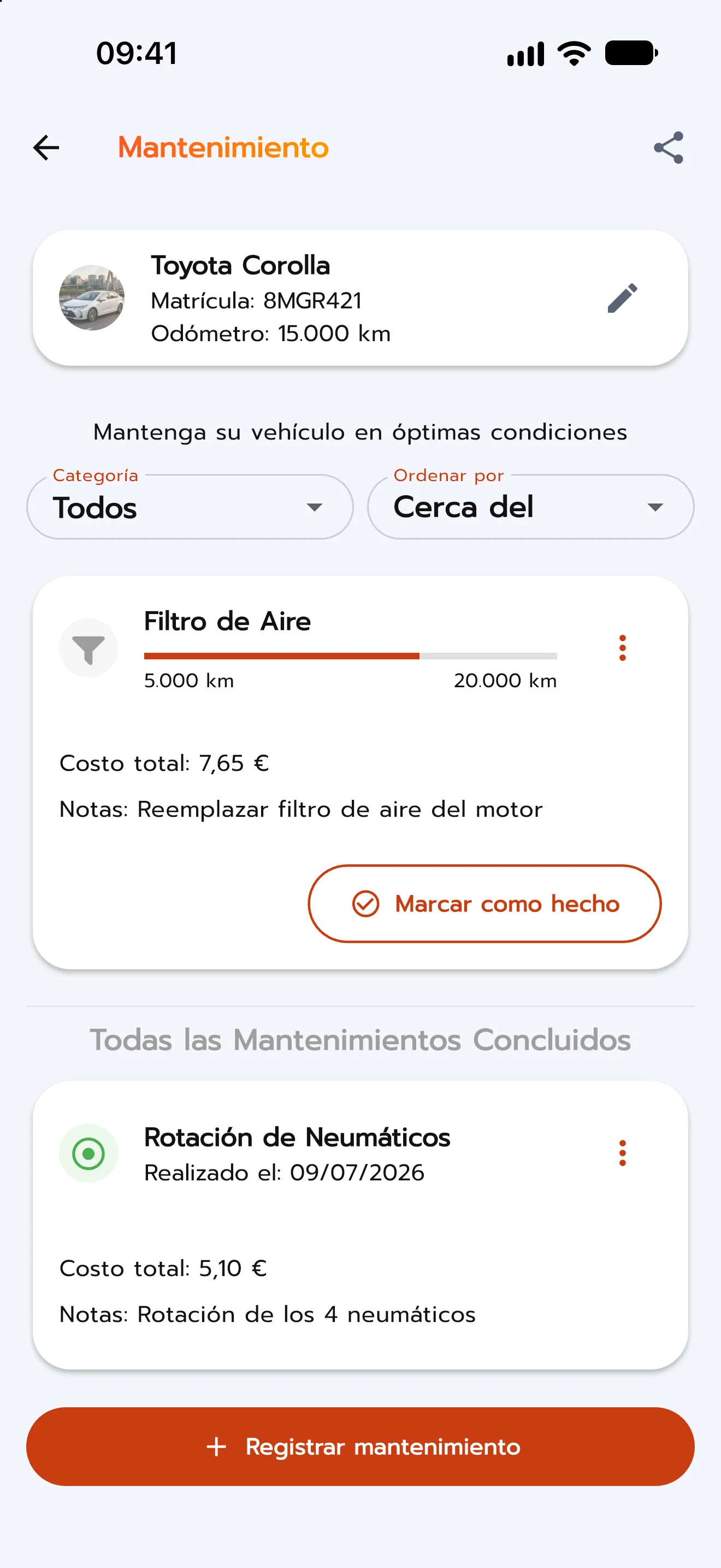 Mantenimiento
