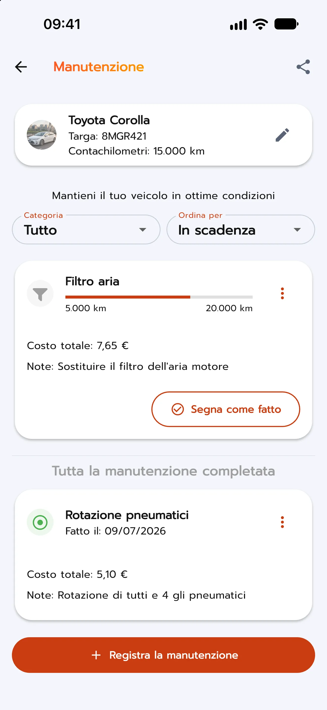 Manutenzione