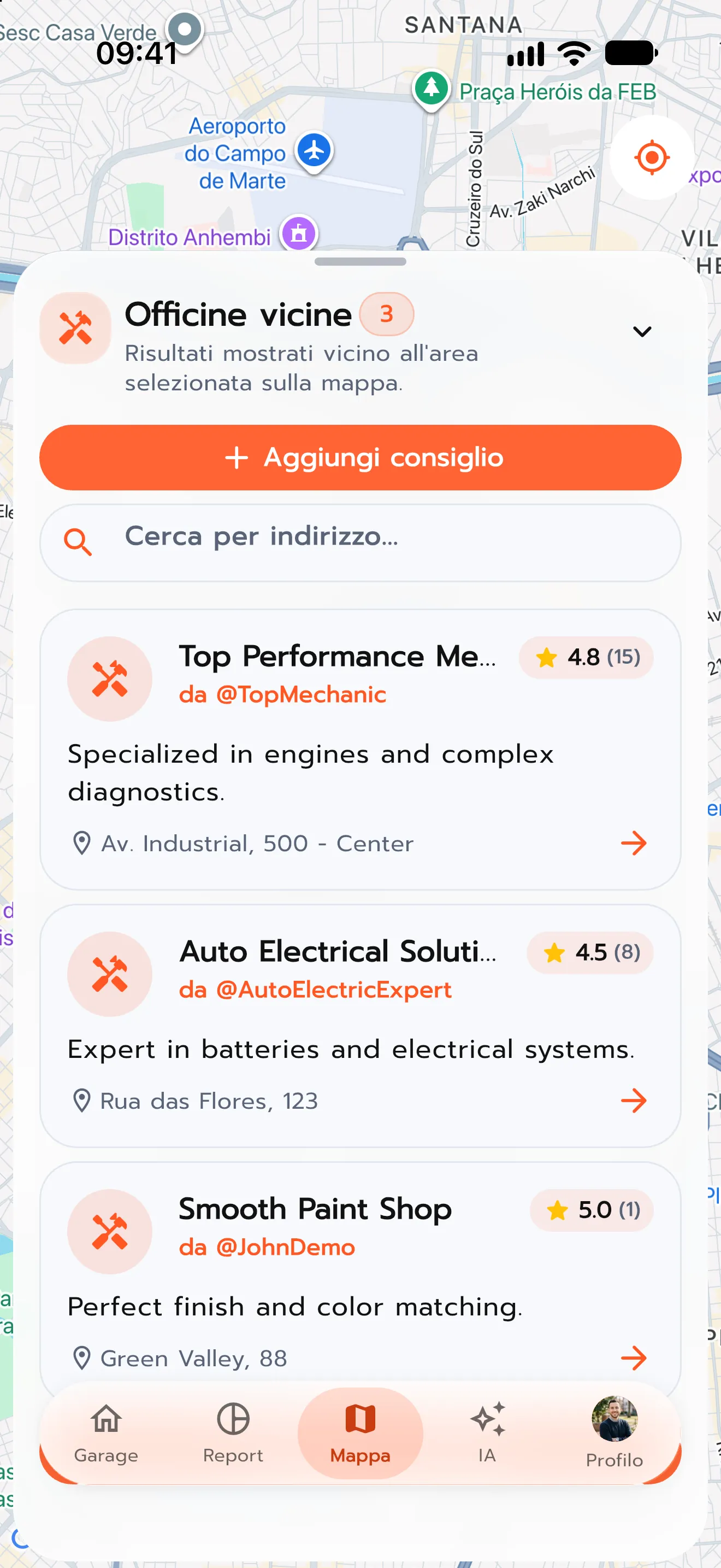 Servizi consigliati