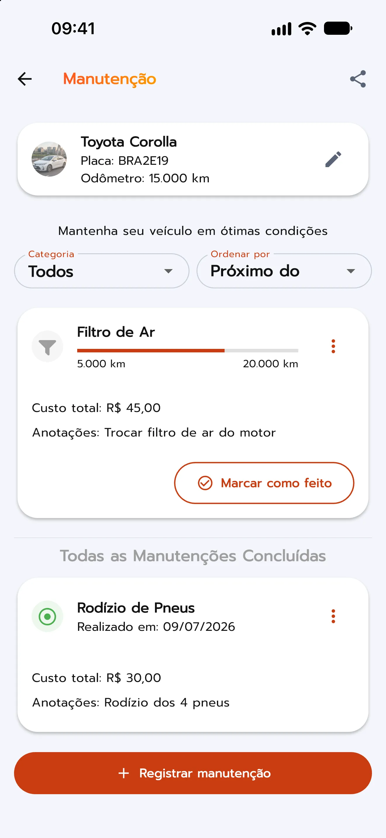 Manutenção